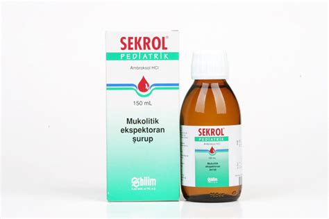 sekrol 15 mg pediatrik şurup fiyat